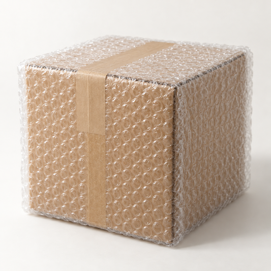 Geschützt verpacktes Paket