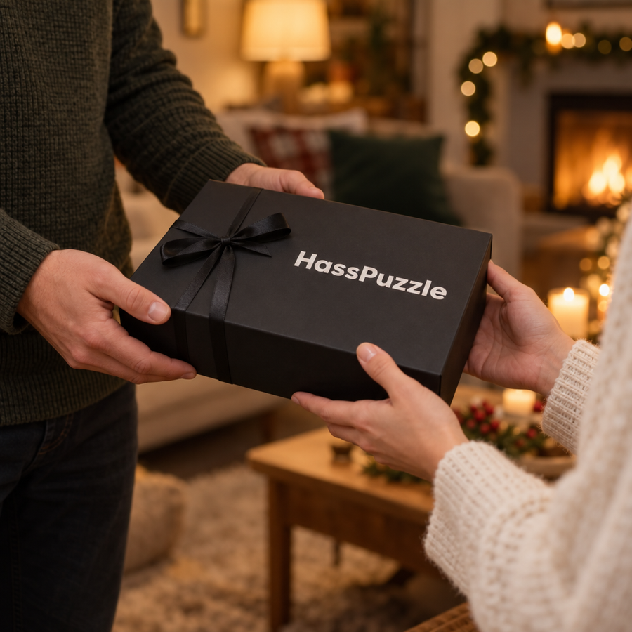 HassPuzzle als Geschenk überreicht